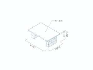 おいしい時間が過ごせるテーブル