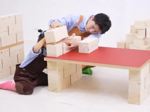 組み立ての様子