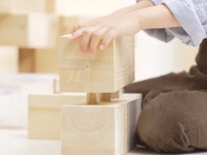 ブロック積み上げ